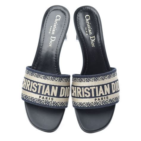 christian dior flip-flops|Christian Dior sliders women.